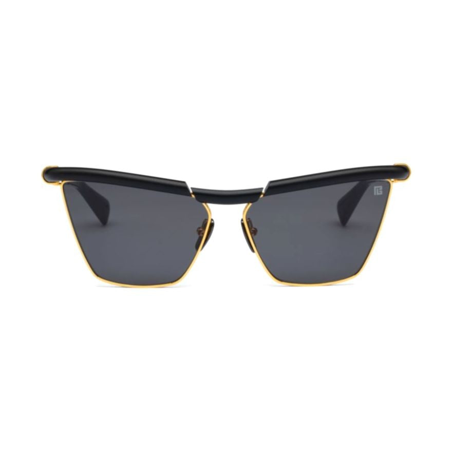 Balmain Victoire Geometric Frame Sunglasses