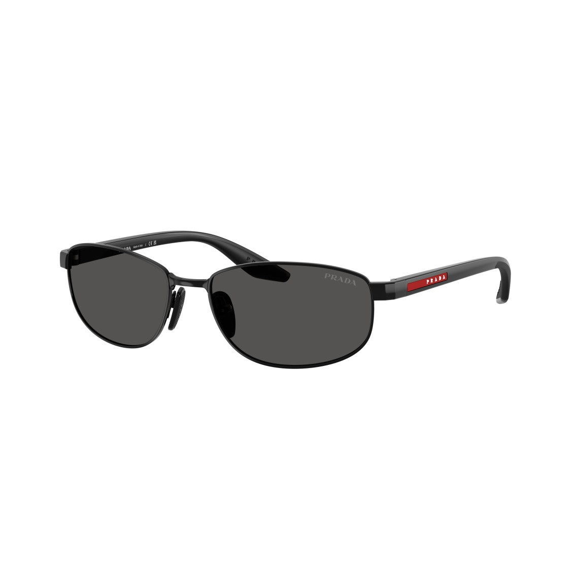 Prada Linea Rossa 0Ps B53s Rectangular Metal Frame Sunglasses