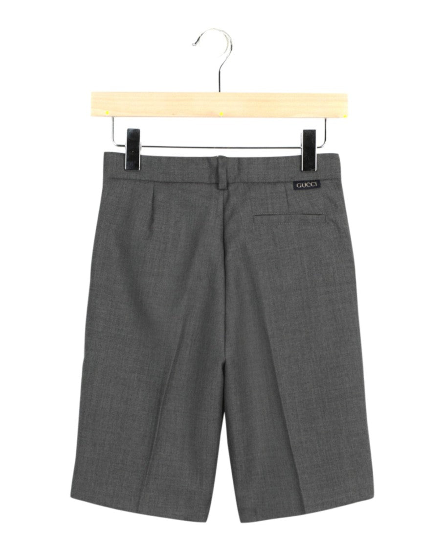 Gucci Wool Pleated Shorts