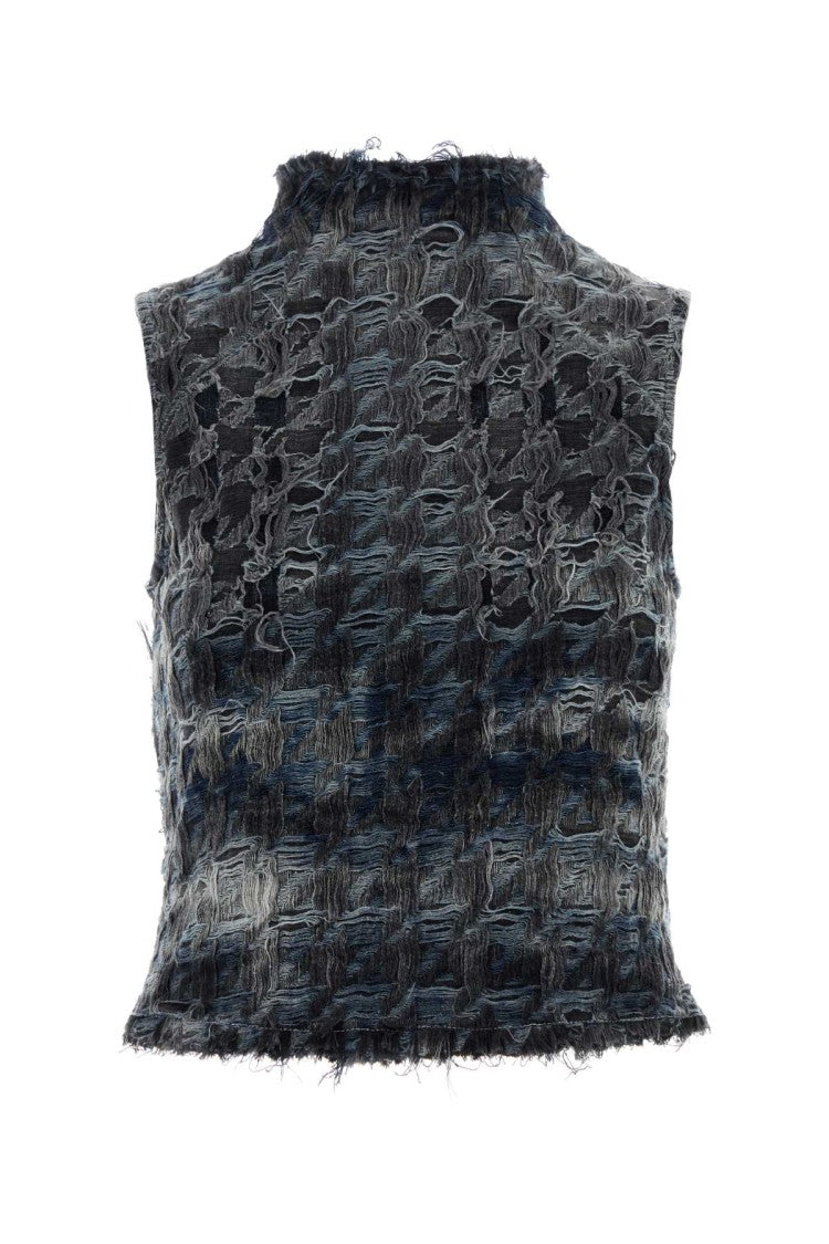 Diesel Multicolor Denim Top
