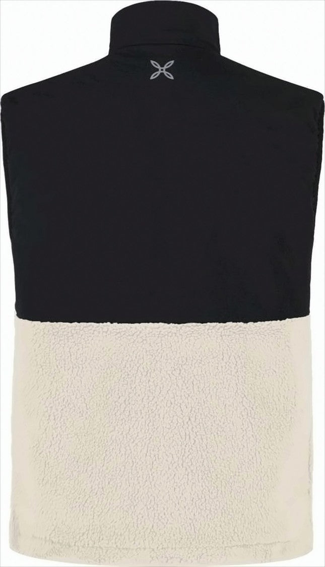 Montura Two-Tone Sleeveless Montura Vest With High Collar