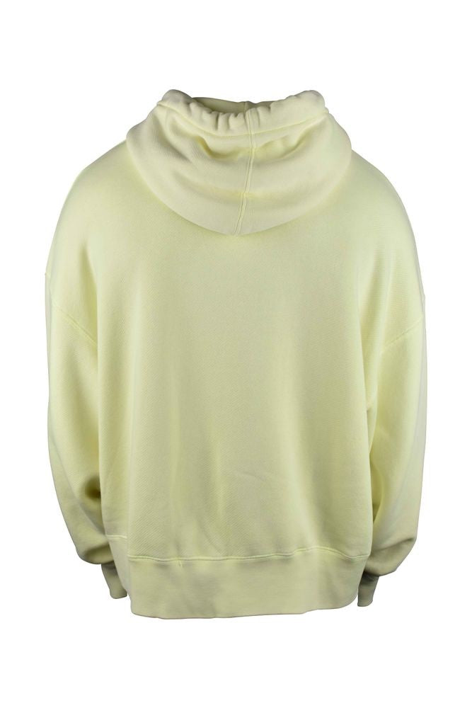 Palm Angels Pastel Yellow Hooded Sweatshirt