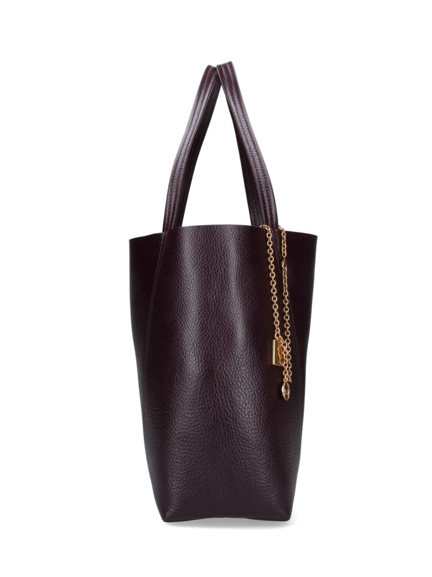 Chloé Medium Tote Bag With Embossed Logo