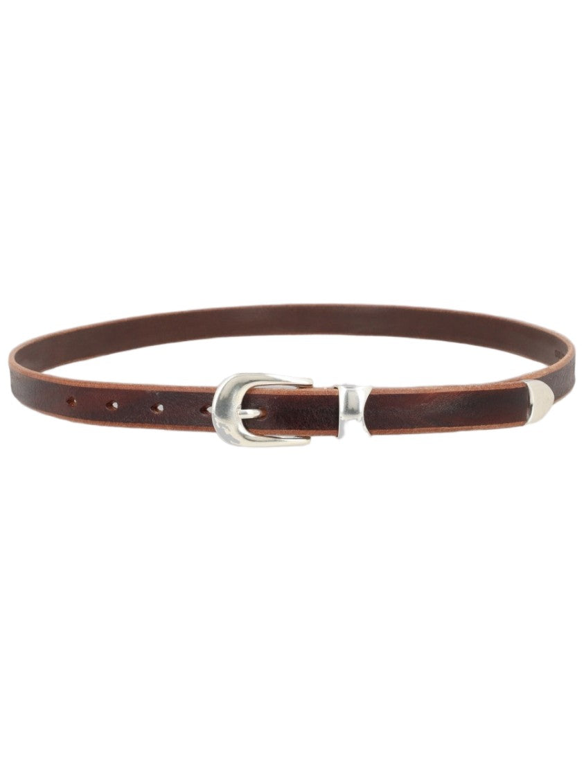 Our Legacy Slim Leather Belt