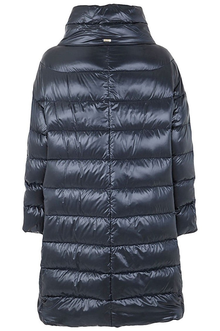 Herno Zip Puffer Jacket – Navy