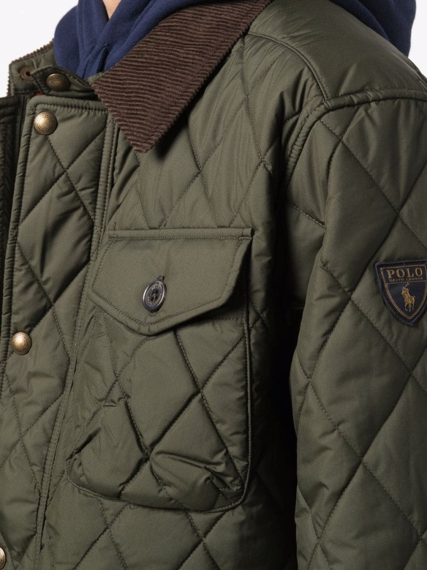 Polo Ralph Lauren Quilted Jacket With Diamond Pattern