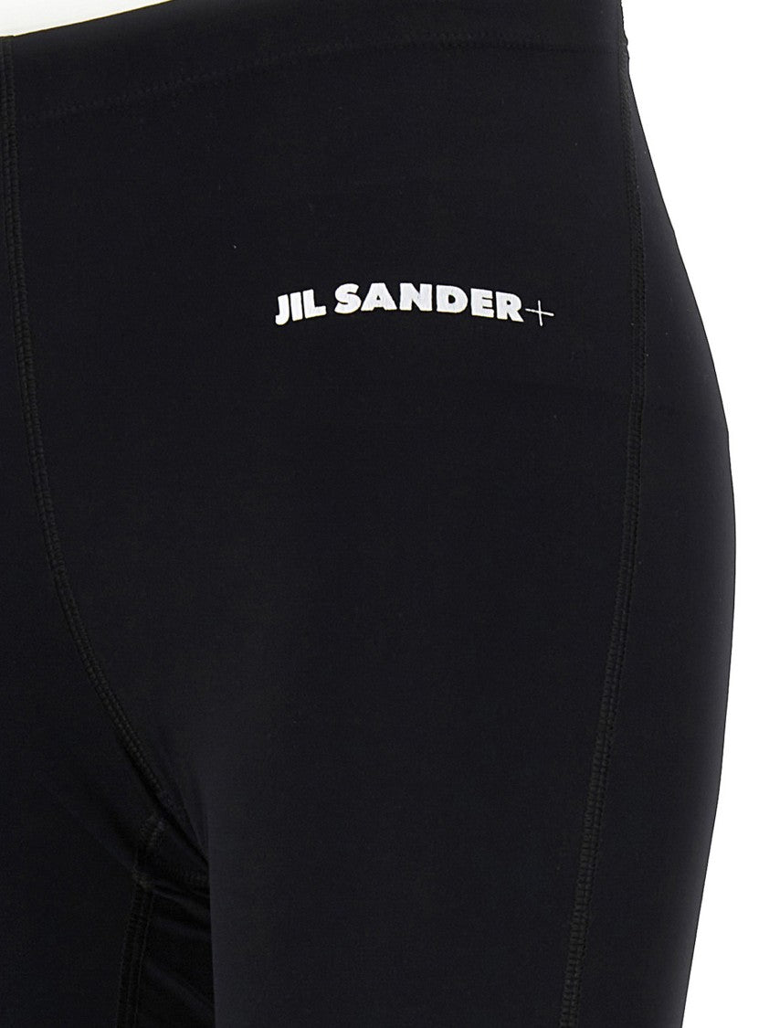 Jil Sander Logo Print Leggings