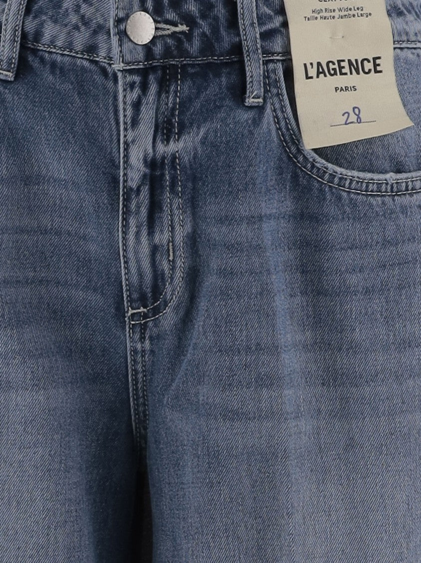 L'agence Cotton Denim Jeans