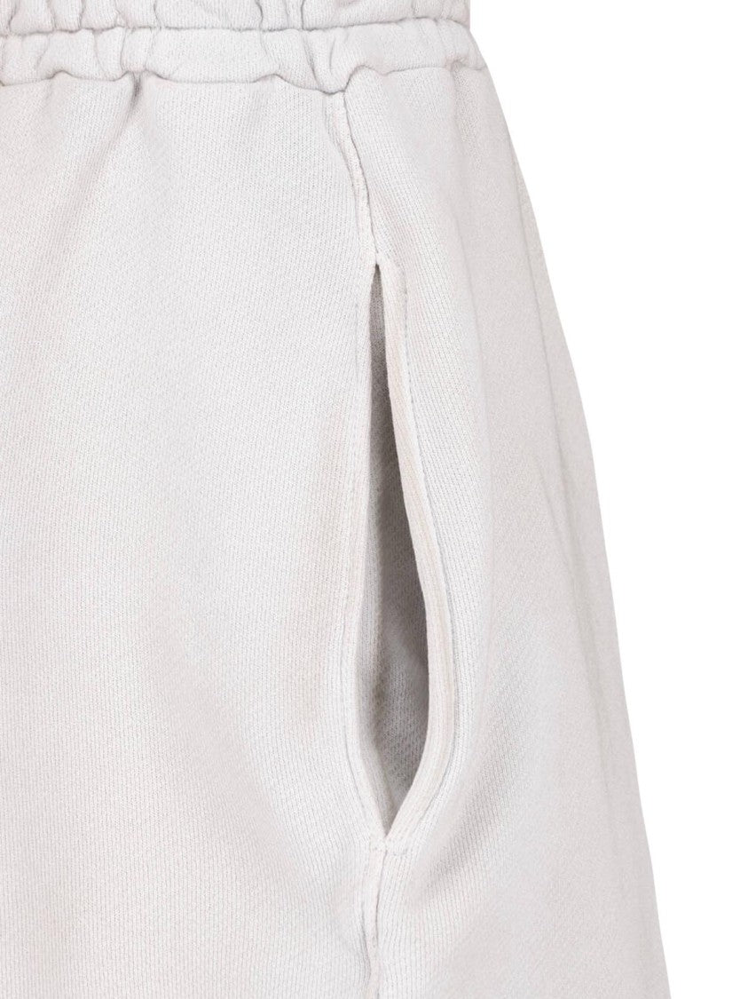 Cultura Relaxed-Fit White Shorts With Elastic Waistband