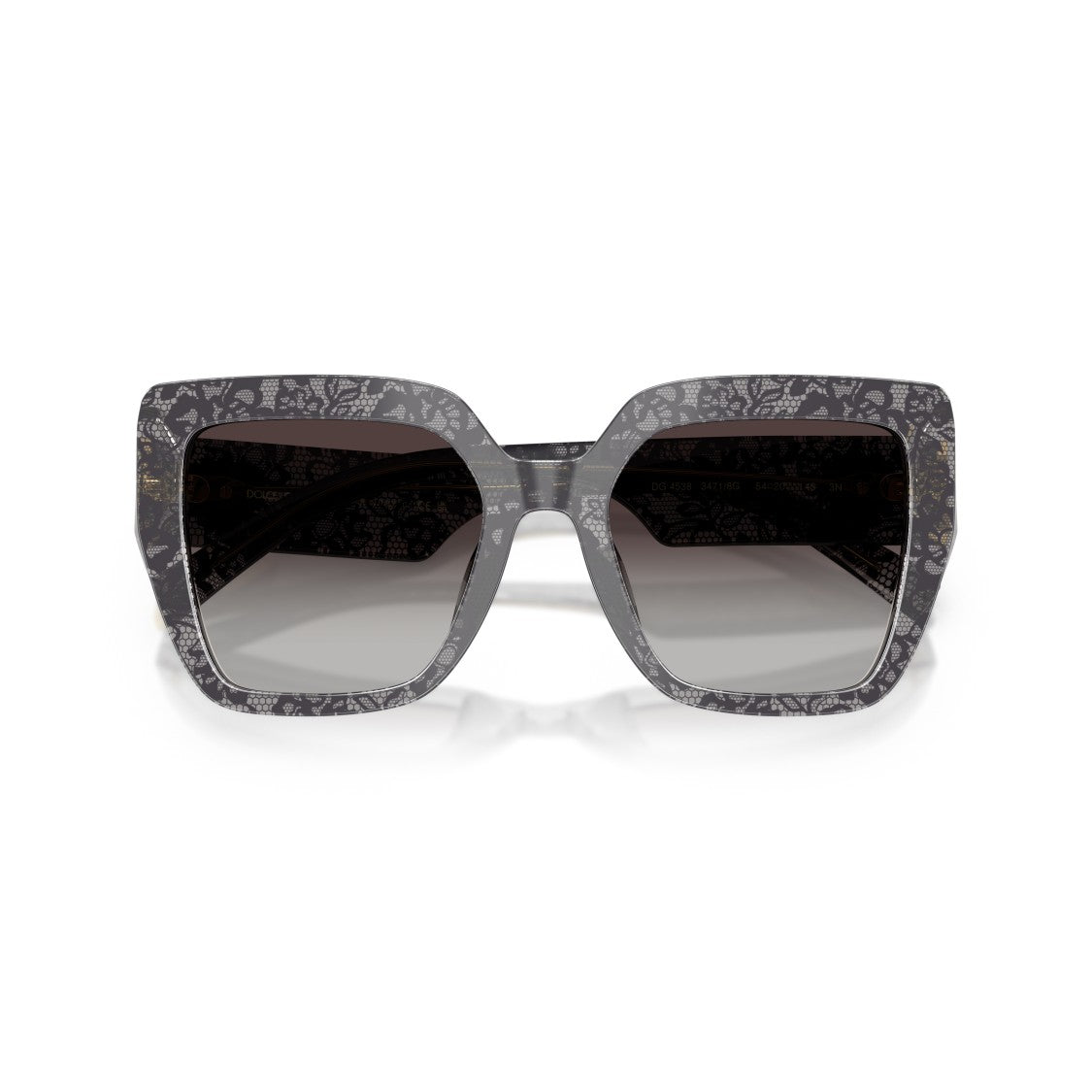Dolce & Gabbana Oversized Square Frame Sunglasses With Gradient Lenses