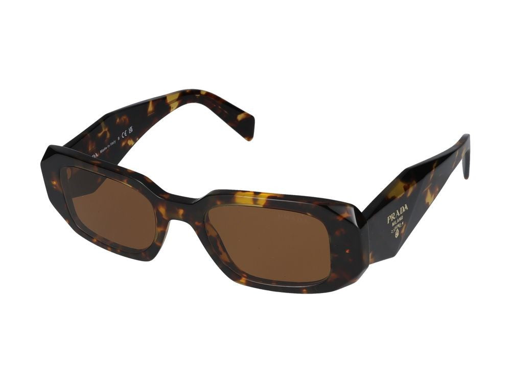 Prada Tortoiseshell Oversized Square Acetate Sunglasses