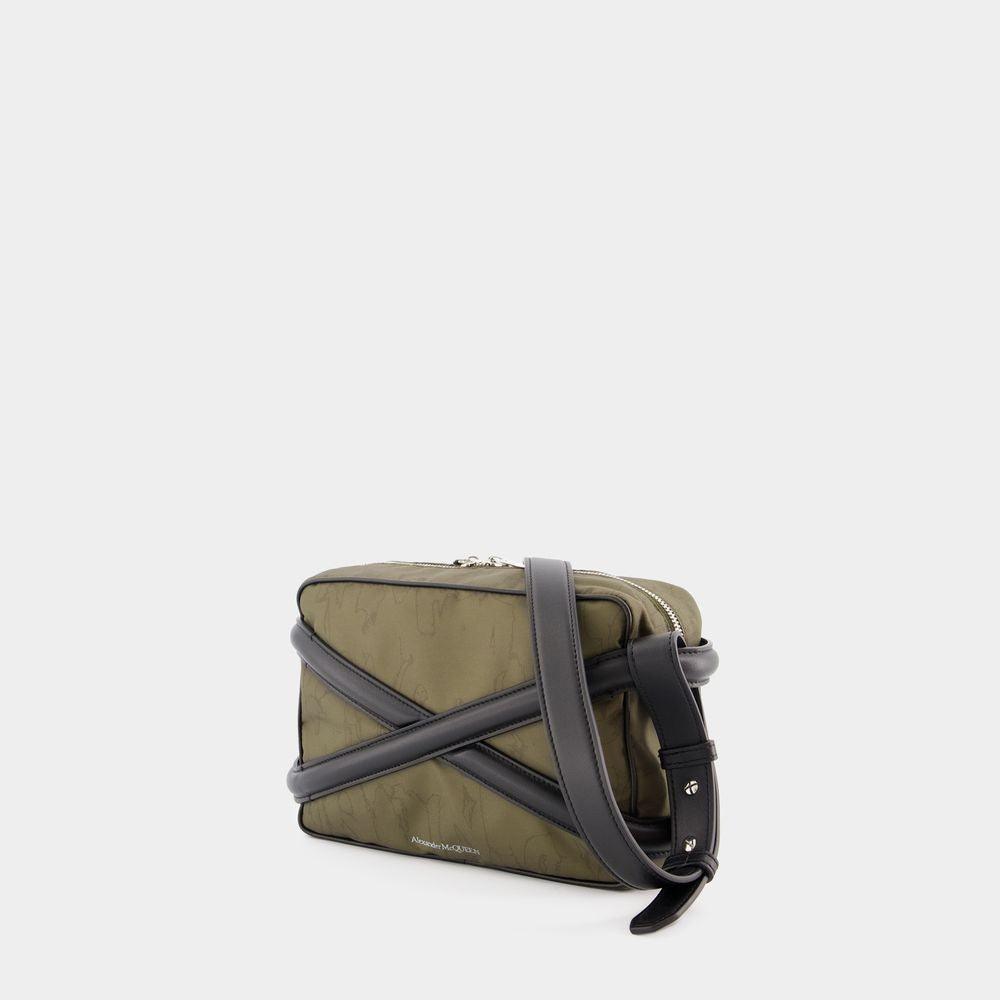 Alexander Mcqueen Harness Camera Bag - Nylon - Khaki