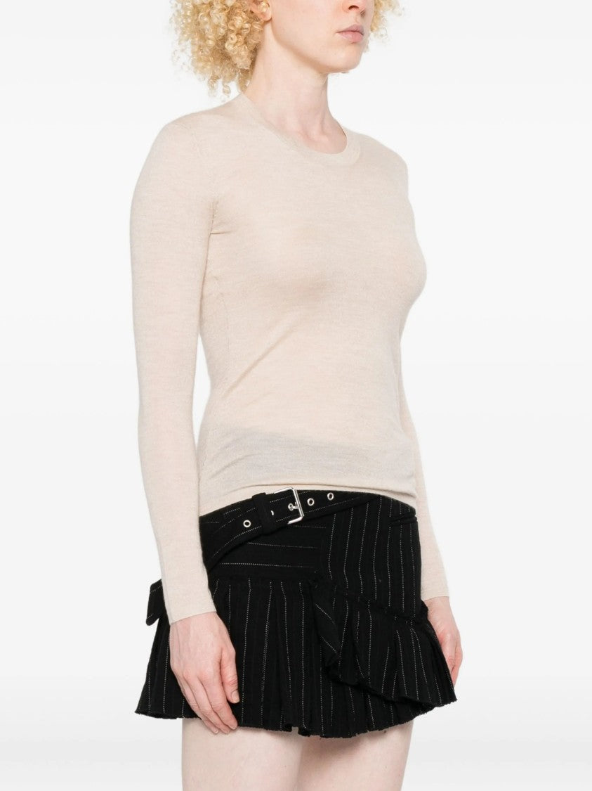 Isabel Marant Black Ilona Crew Neck Pullover