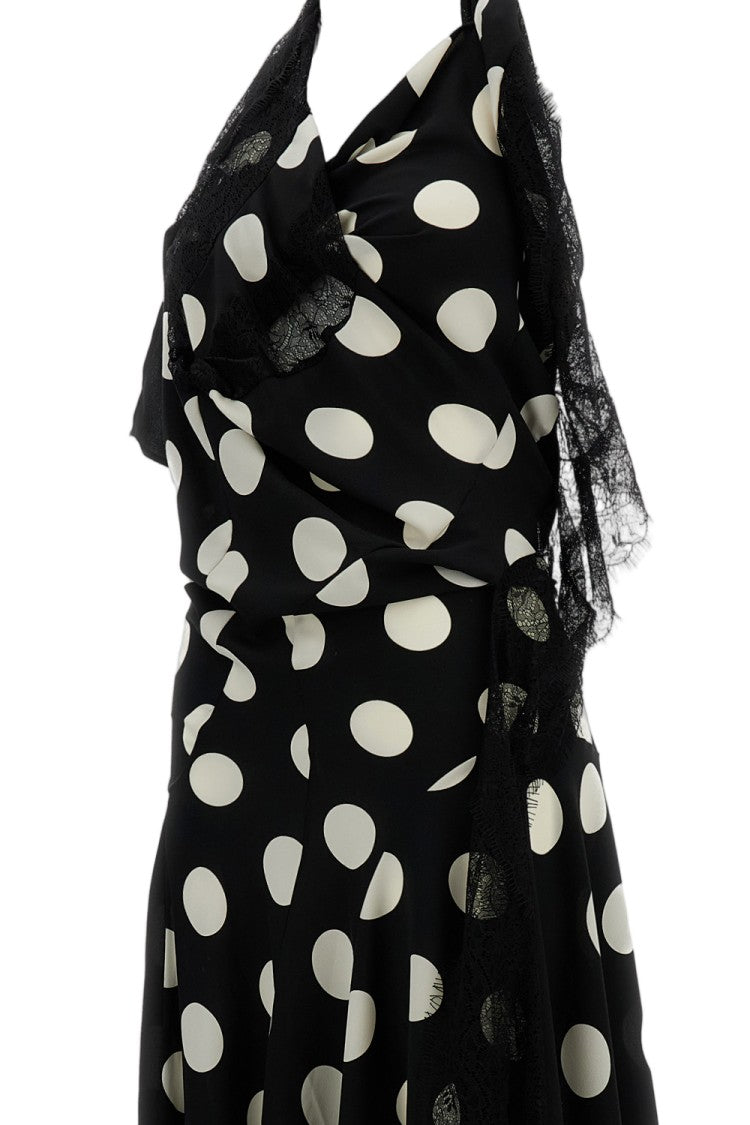Junya Watanabe Polka Dot Midi Dress
