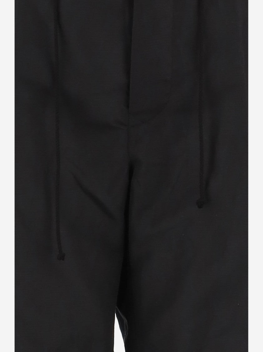 Niccolò Pasqualetti Oversized Linen-Blend Pants