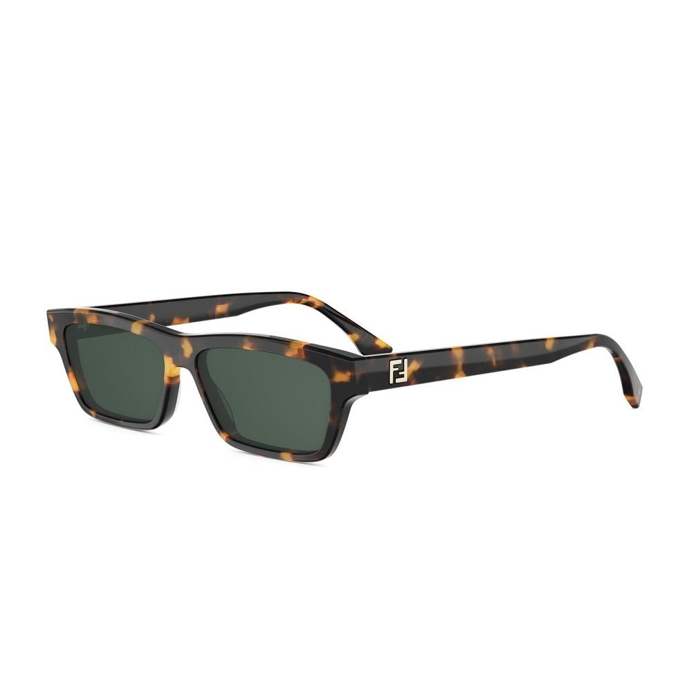 Fendi Fe40199i Ff Squared Havana Glasses