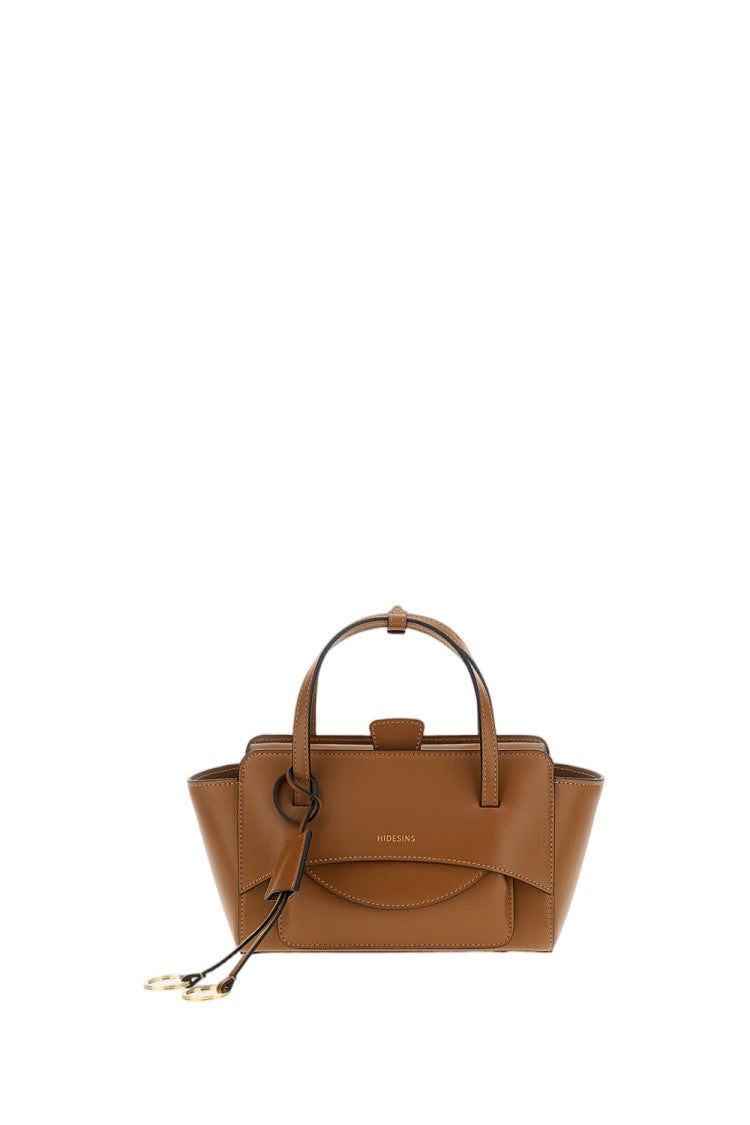 Hidesins Brown Flap S Leather Crossbody Bag