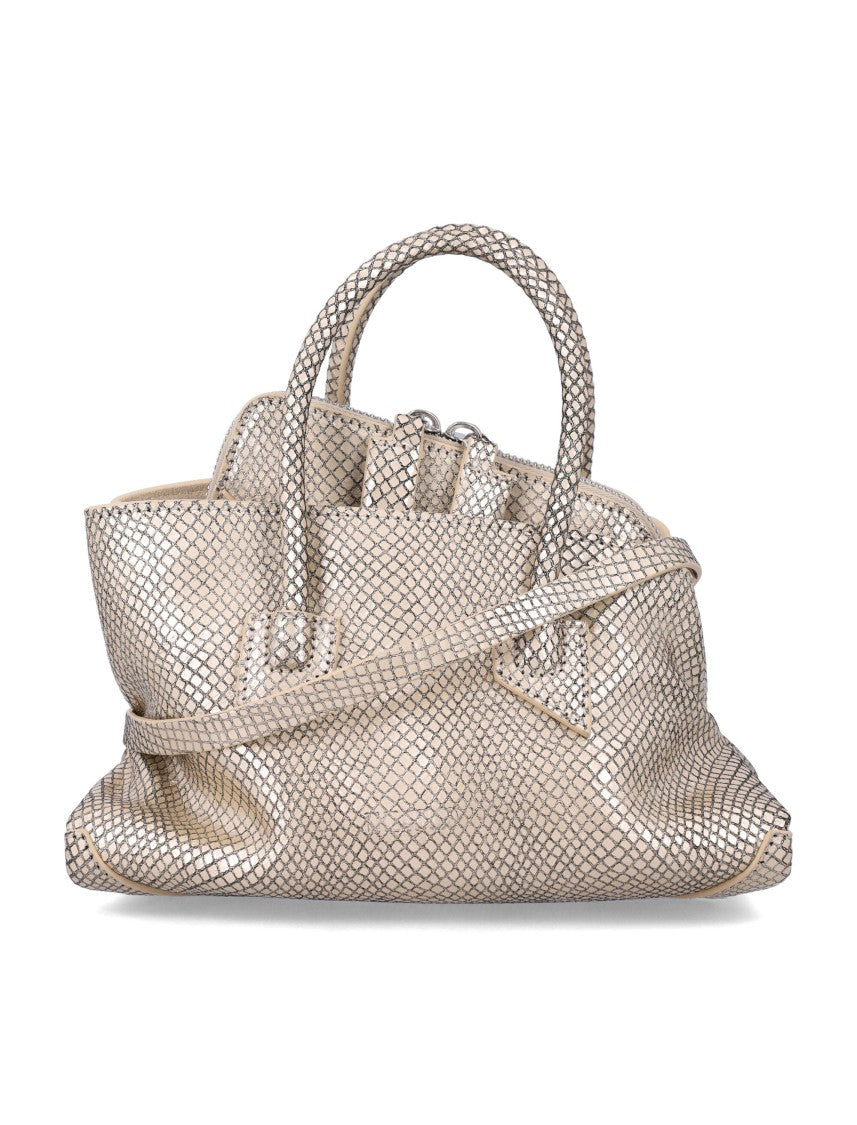 The Attico La Passeggiata Textured Mini Handbag