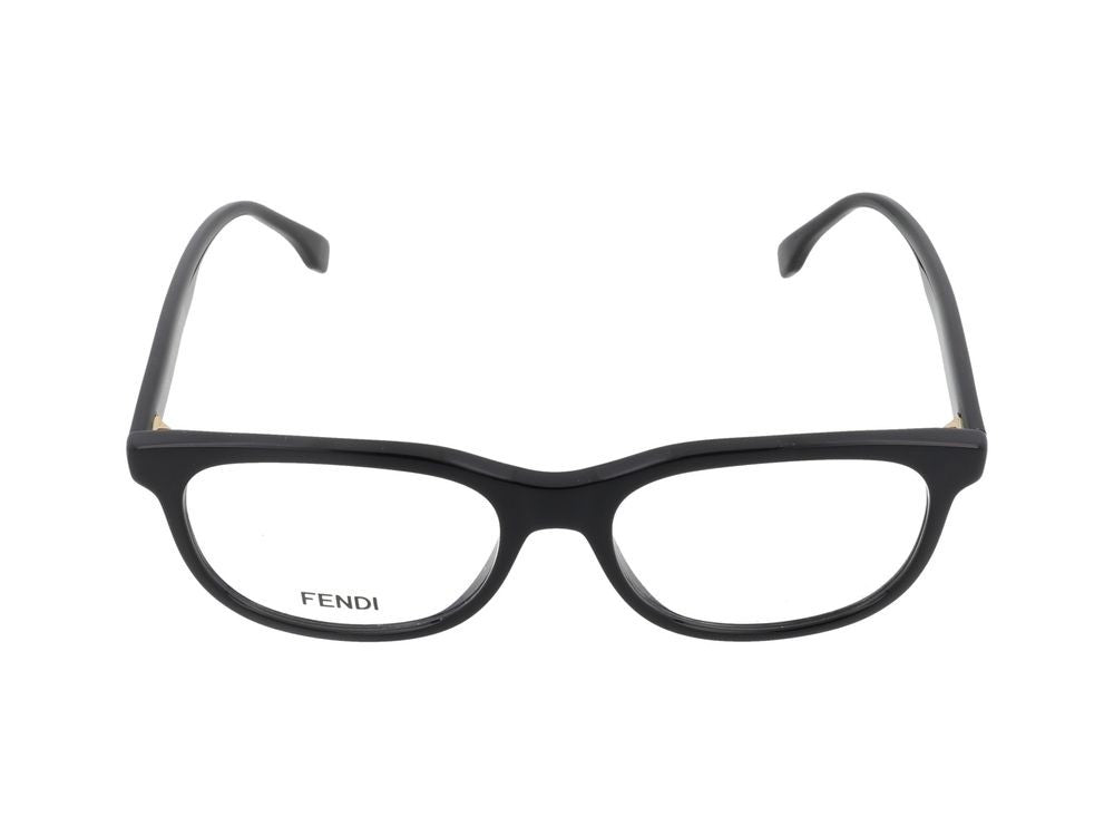 Maison Fendi Classic Minimalist Design Rectangular Eyeglasses