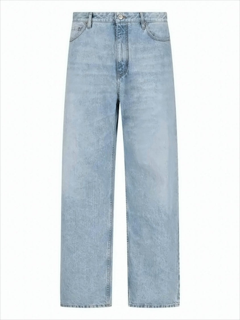 Balenciaga Light Blue Denim Pants