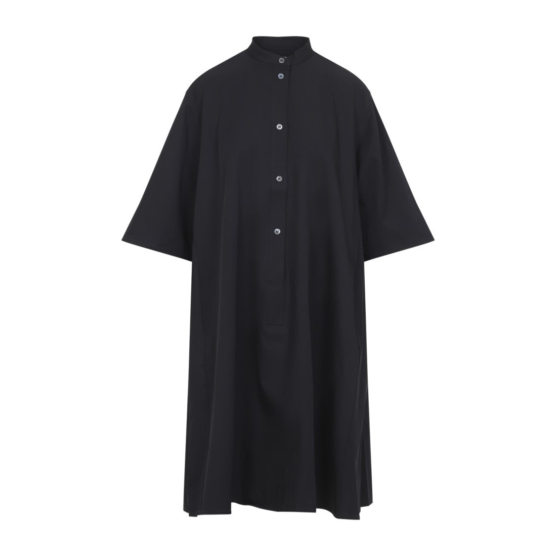 Studio Nicholson Bloch Ikela Black Cotton Mini Dress