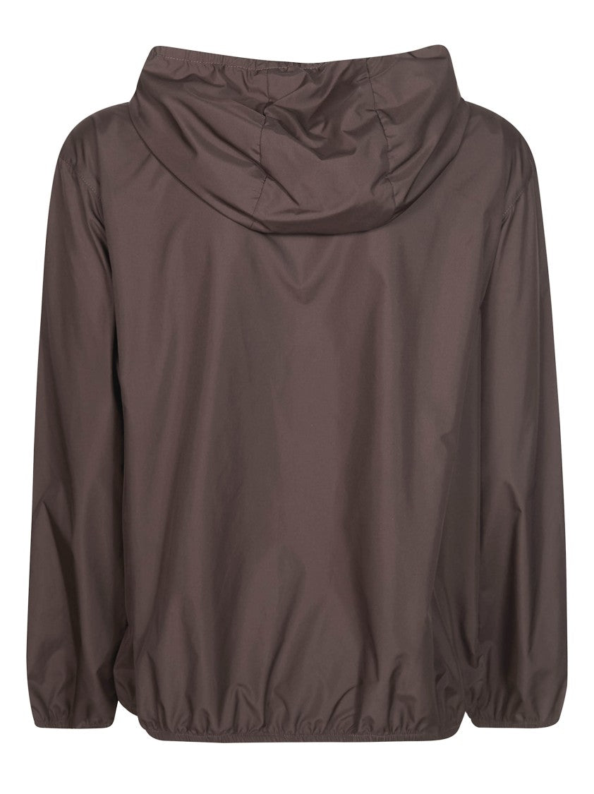 Moncler Smooth Matte Hooded Polyester Jacket