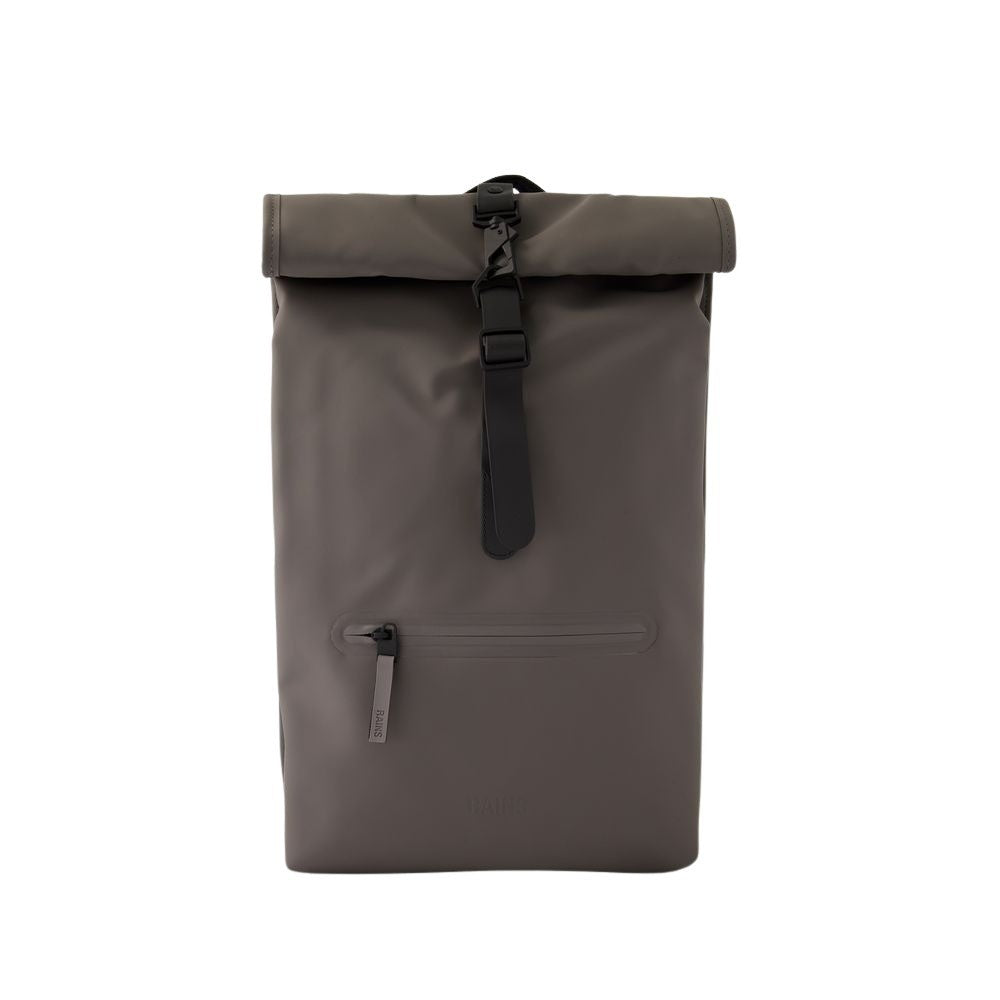 Rains Rolltop Rucksack Backpack - Synthetic - Grey