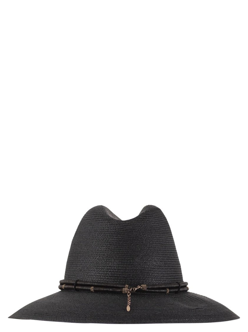 Brunello Cucinelli Fedora Made Of Hemp And Techno Cotton