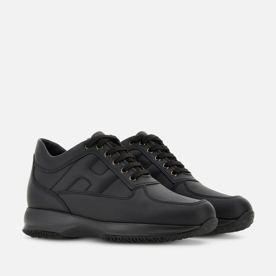 Hogan Smooth Leather Iconic H Sneakers