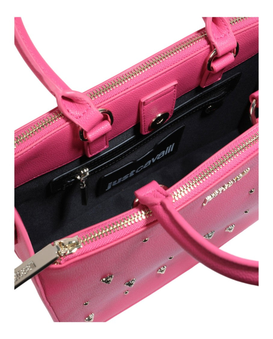 Just Cavalli Studded Shoulder Bag