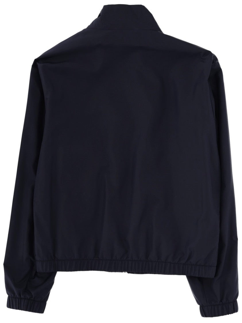 Boss Regular Fit Minimalist Stand Collar Jacket