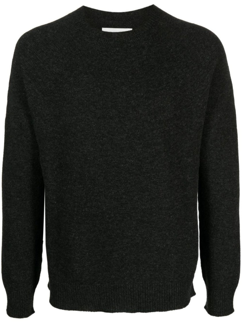 Jil Sander Wool Sweater With Classic Crew Neckline