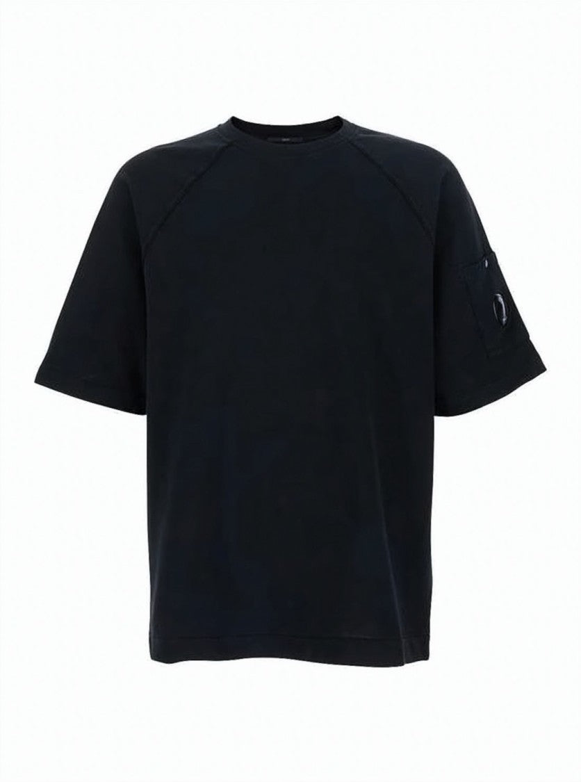 C.P. Company Boxy-Cut Cotton T-Shirt With Distinctive Lens Pocket