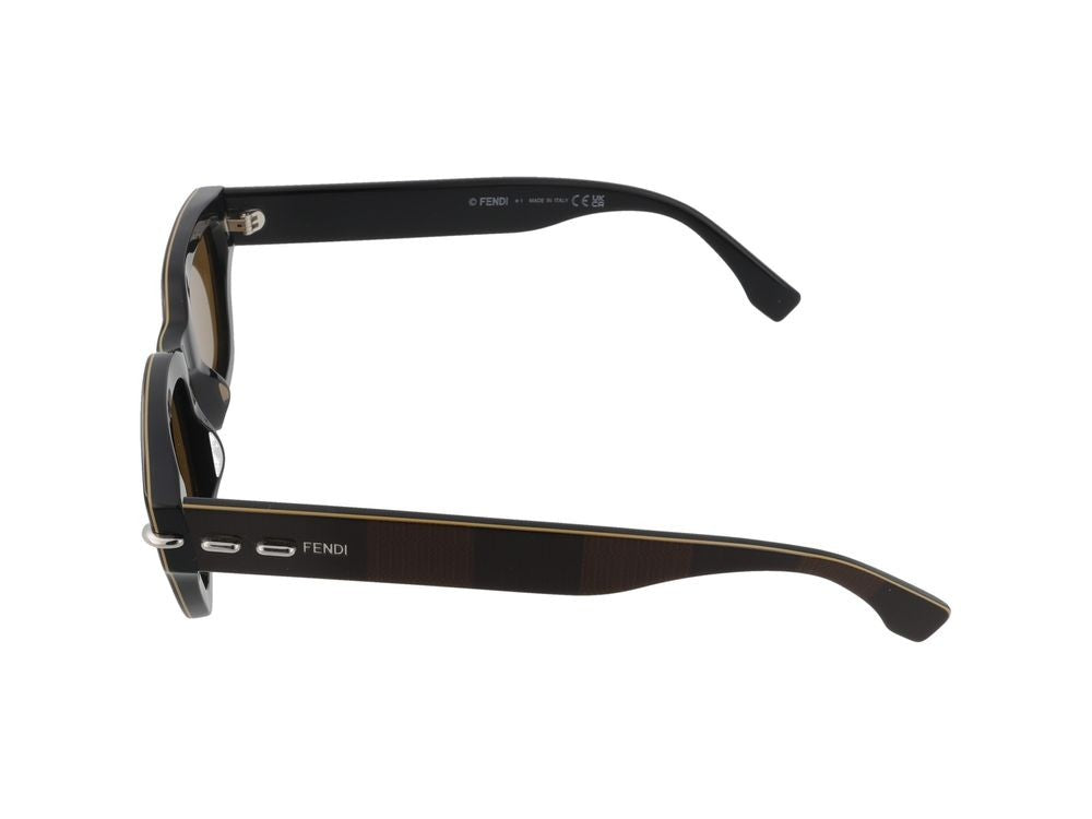 Maison Fendi Fe40191i Rectangular Frame Sunglasses