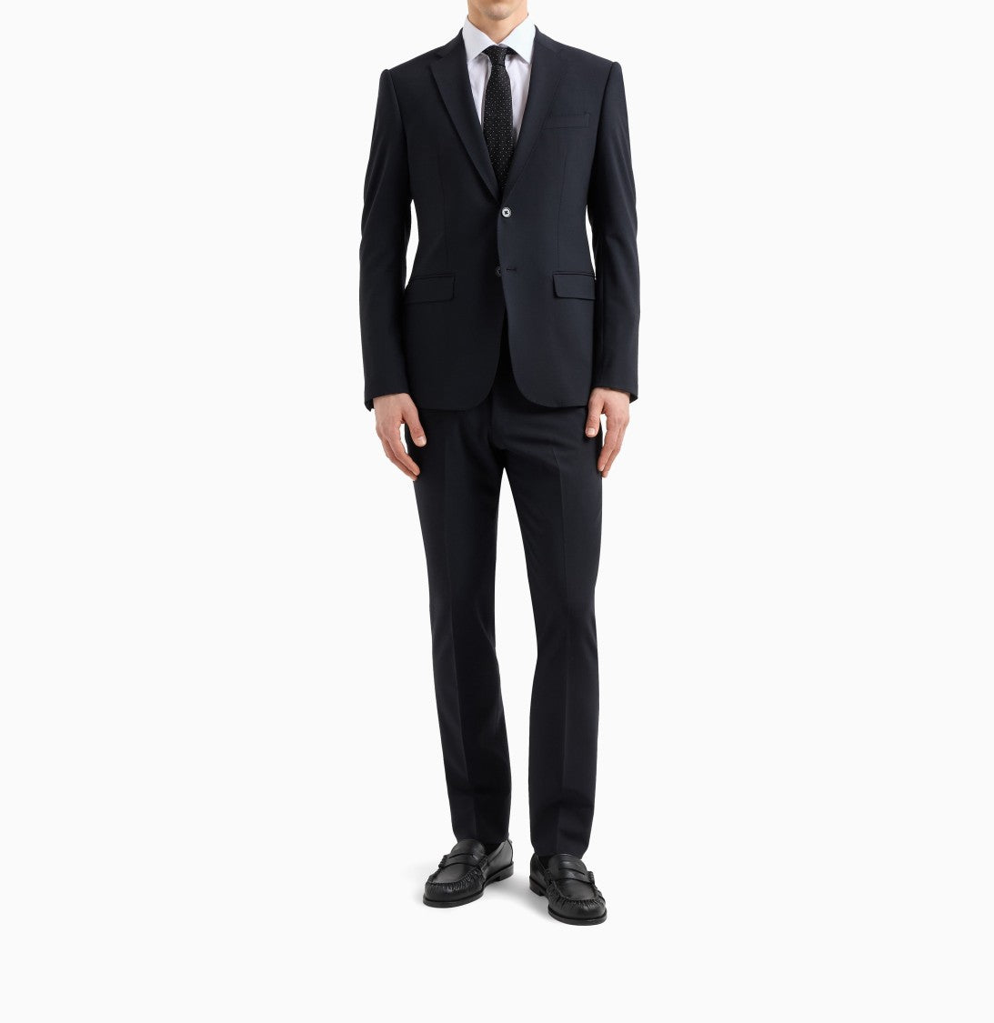 Emporio Armani Classic Two-Piece Suit With Notch Lapels