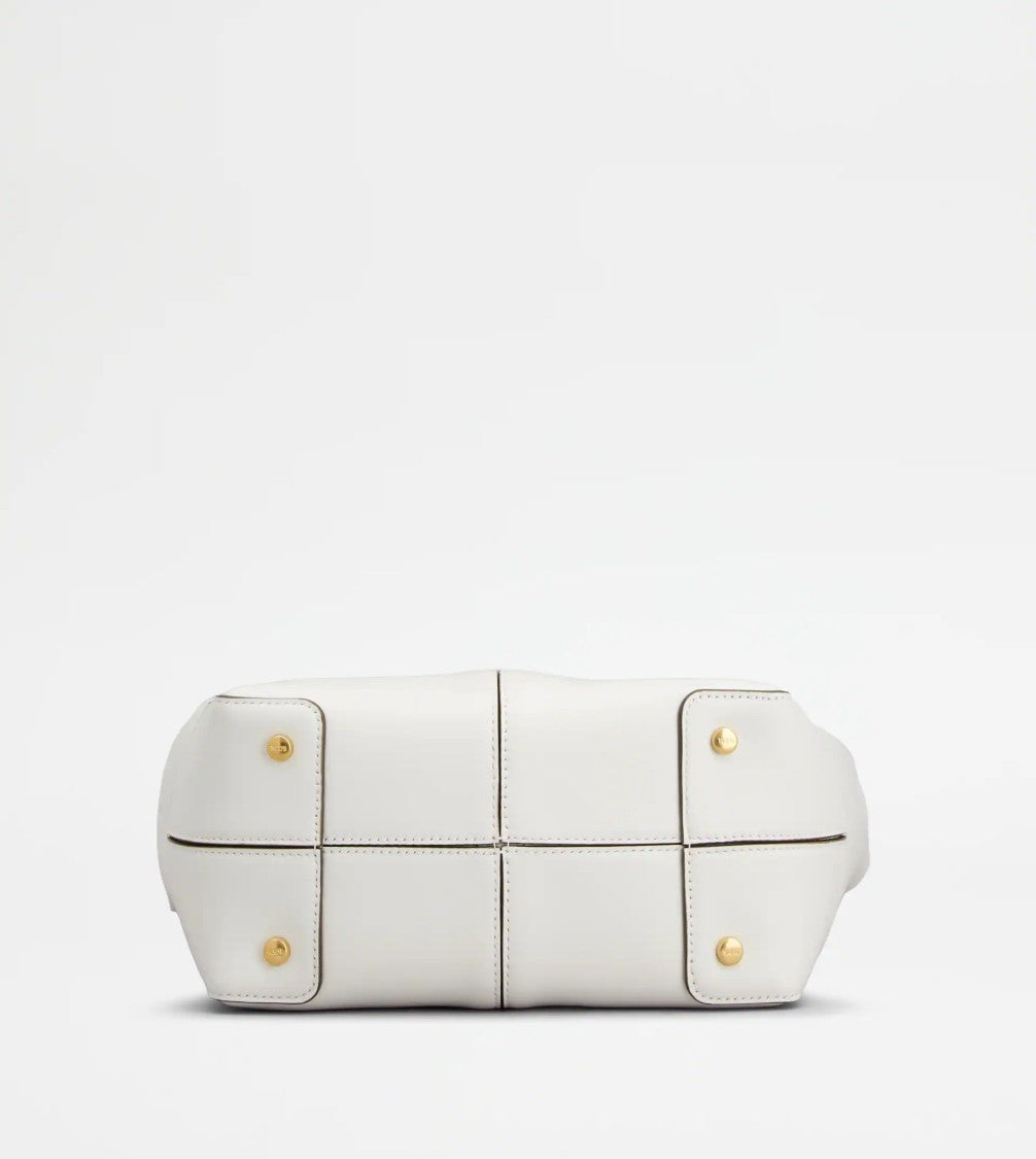 Tod's White Dbm Sacca Tote Bag
