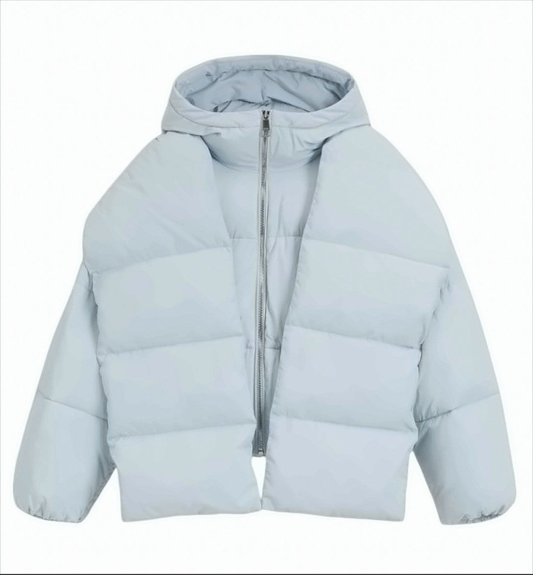 Boss Water-Repellent Padded Jacket With Removable Sleeves