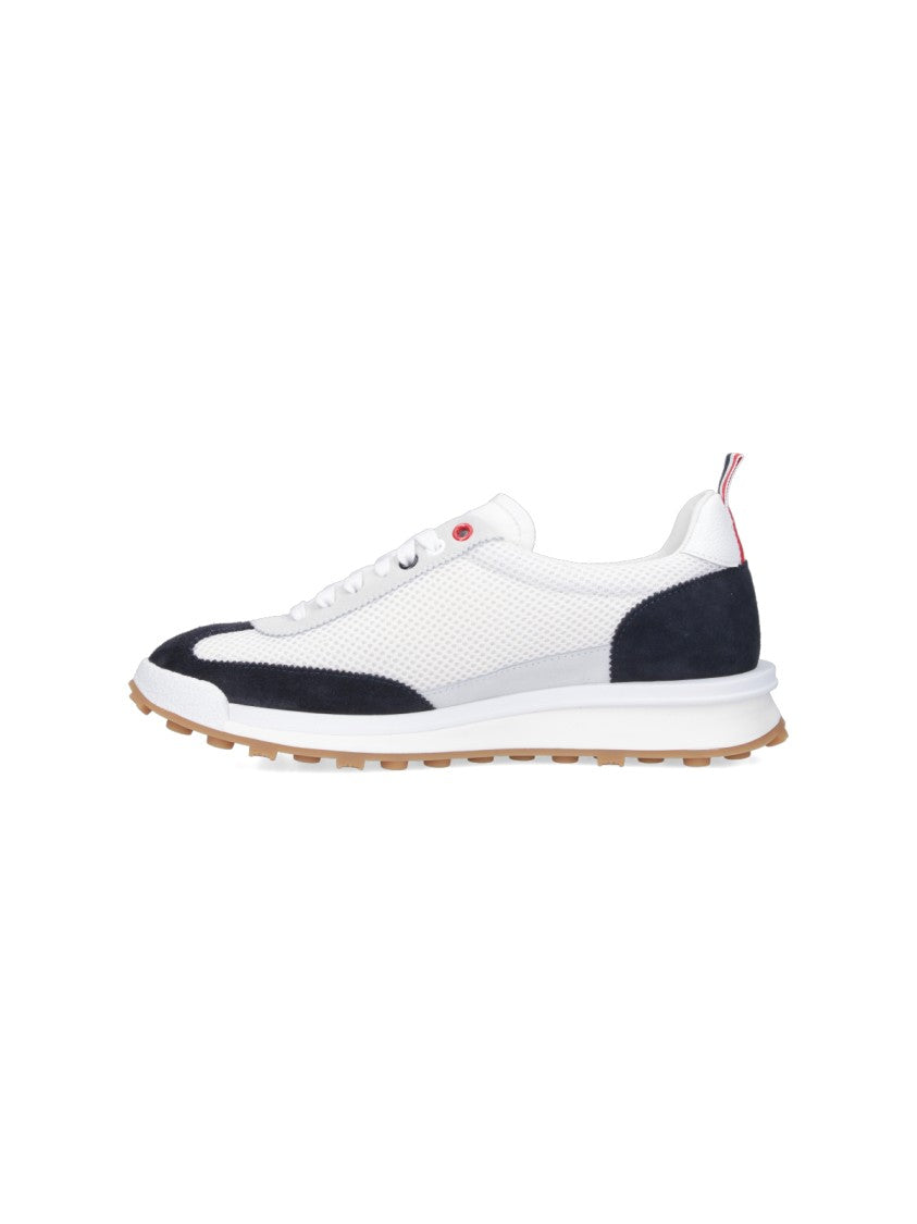 Thom Browne "Tech Runner" Sneakers – Blue/White