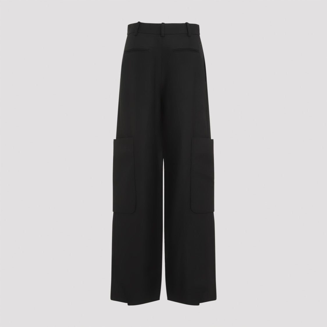 Khaite Black Caiton Pants