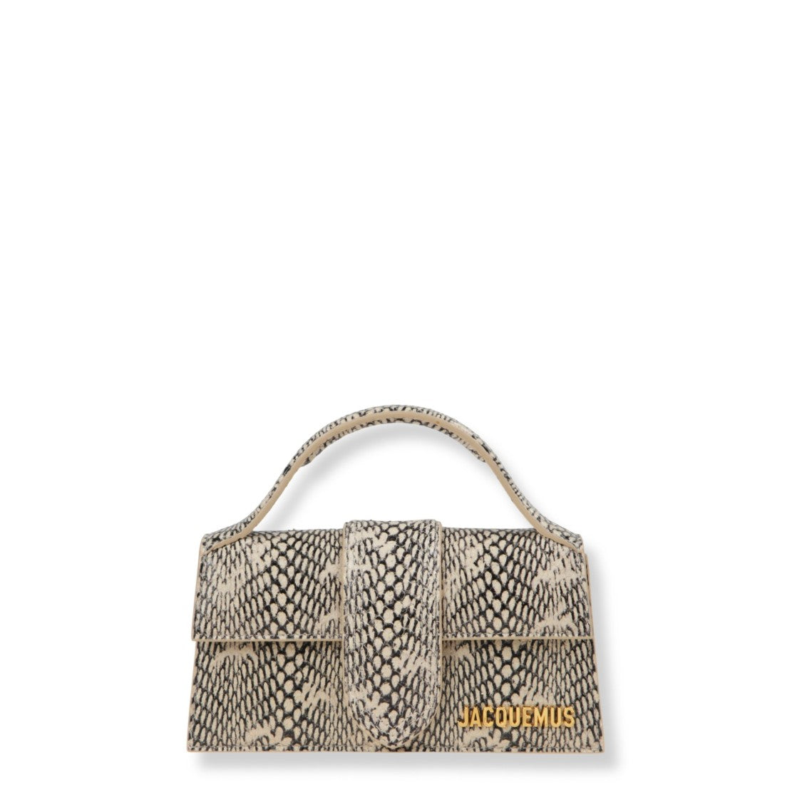 Jacquemus Le Bambino Python-Effect Bag