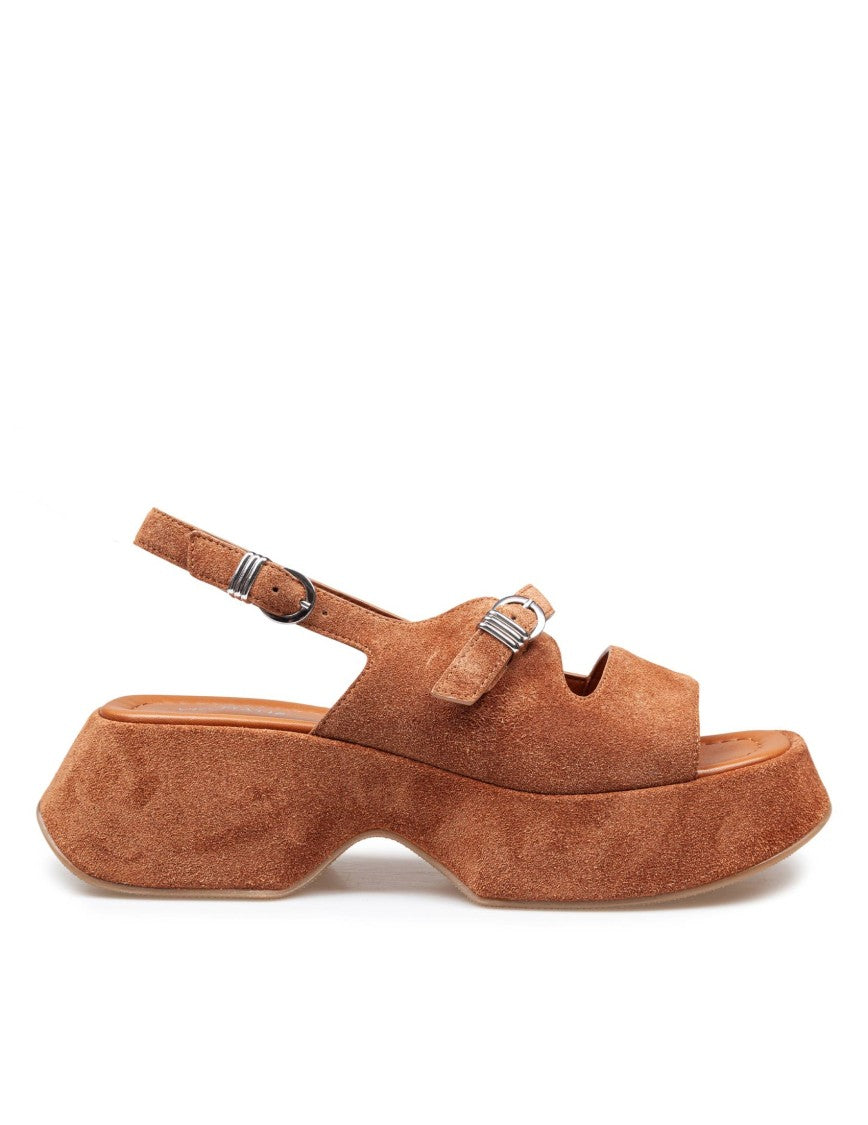Vic Matié Sensory Sandal With Split Color Design