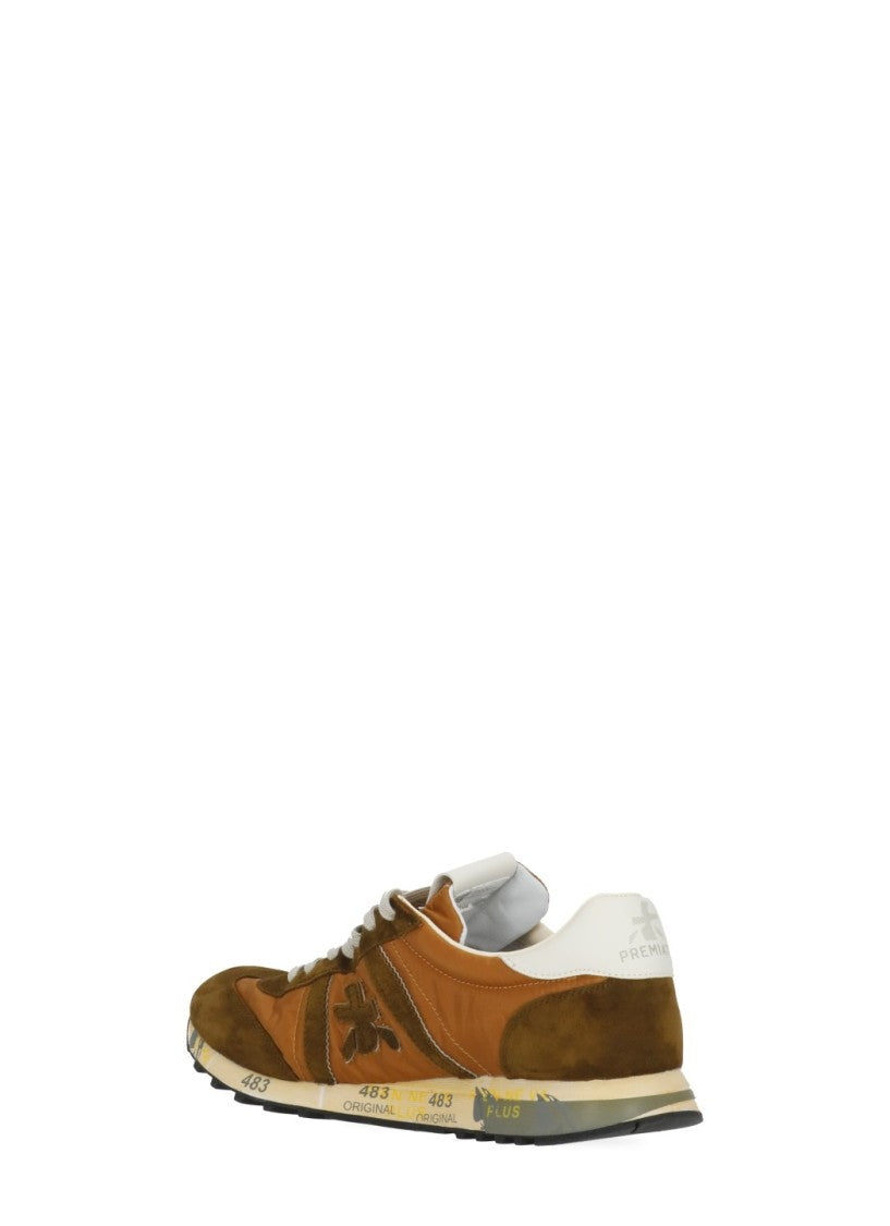 Premiata White Lucy 8191 Fabric Sneakers