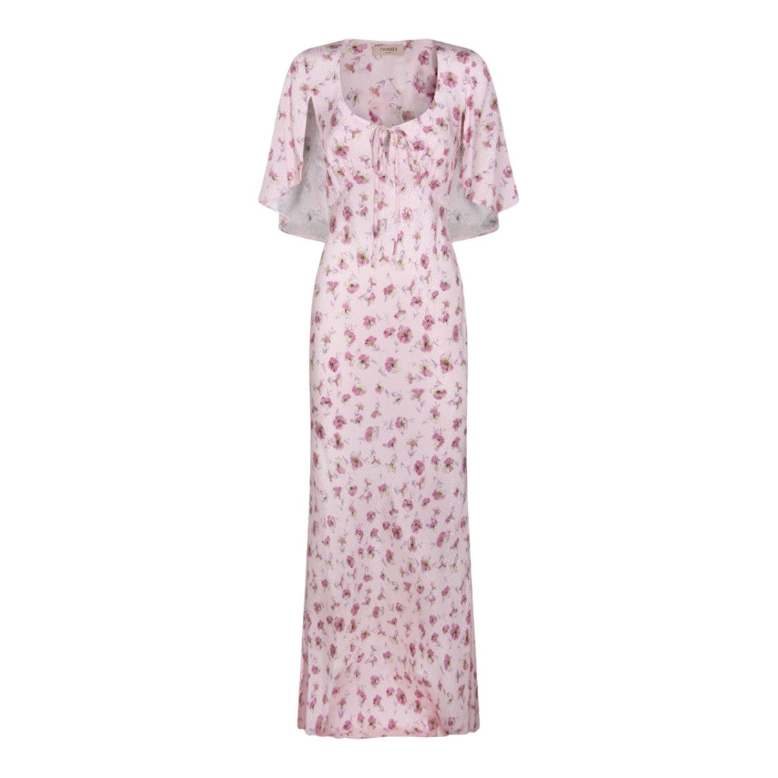 Twin-Set Flowing Floral Maxi Dress