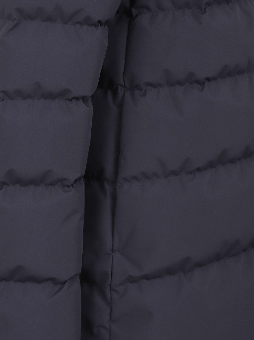 Herno Quilted Down Coat With Adjustable Cuffs