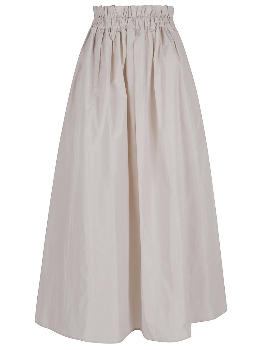 Herno Maxi Skirt With Gathered Waist