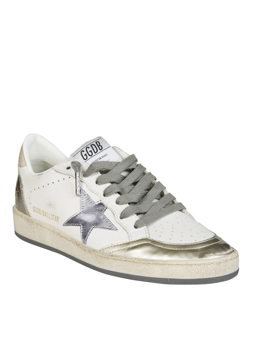 Golden Goose Ballstar Leather Upper Low-Top Sneaker