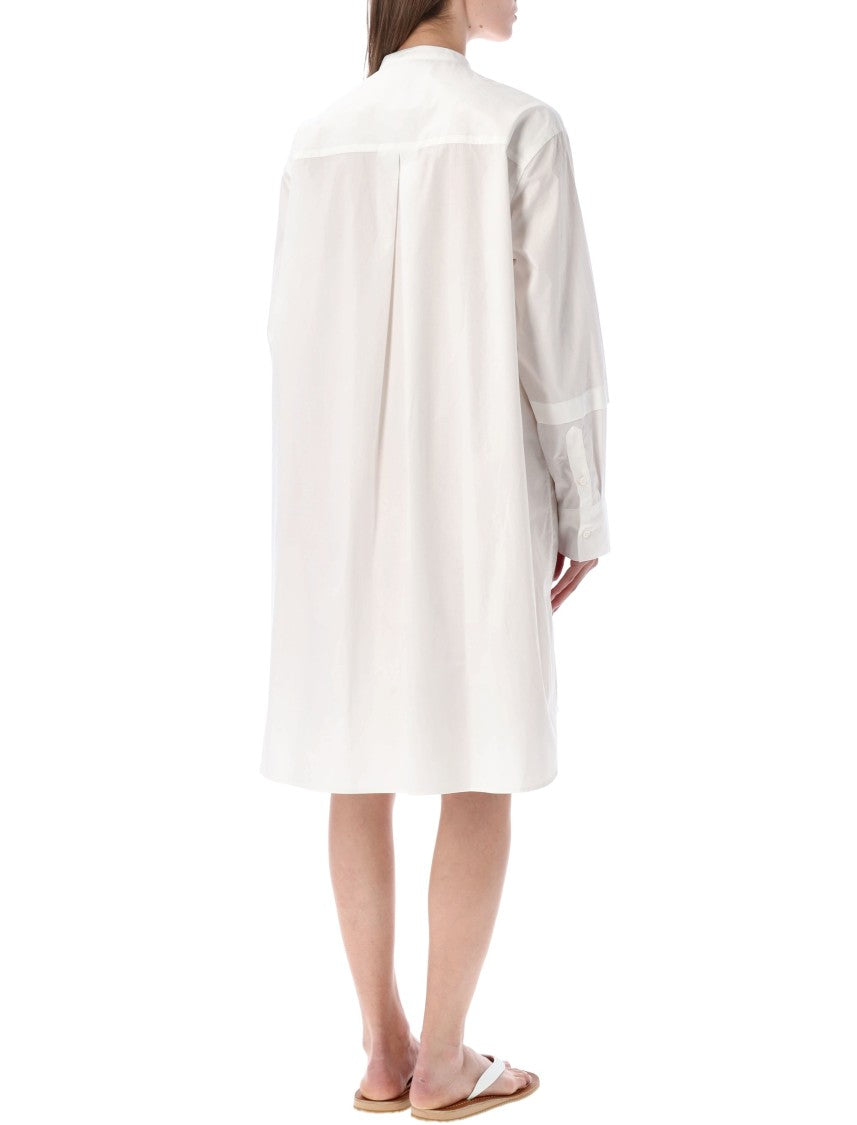 Studio Nicholson Shirt Dress Smoking High Collar Dress