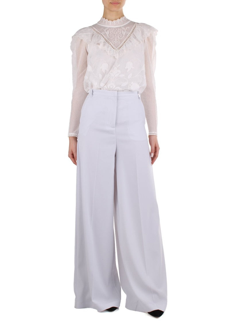 Twin-Set Long Sleeve Blouse With Top