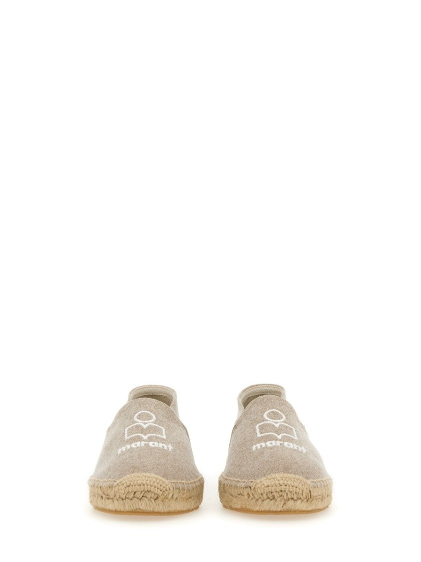 Isabel Marant Classic Slip-On Espadrilles With Logo Detail