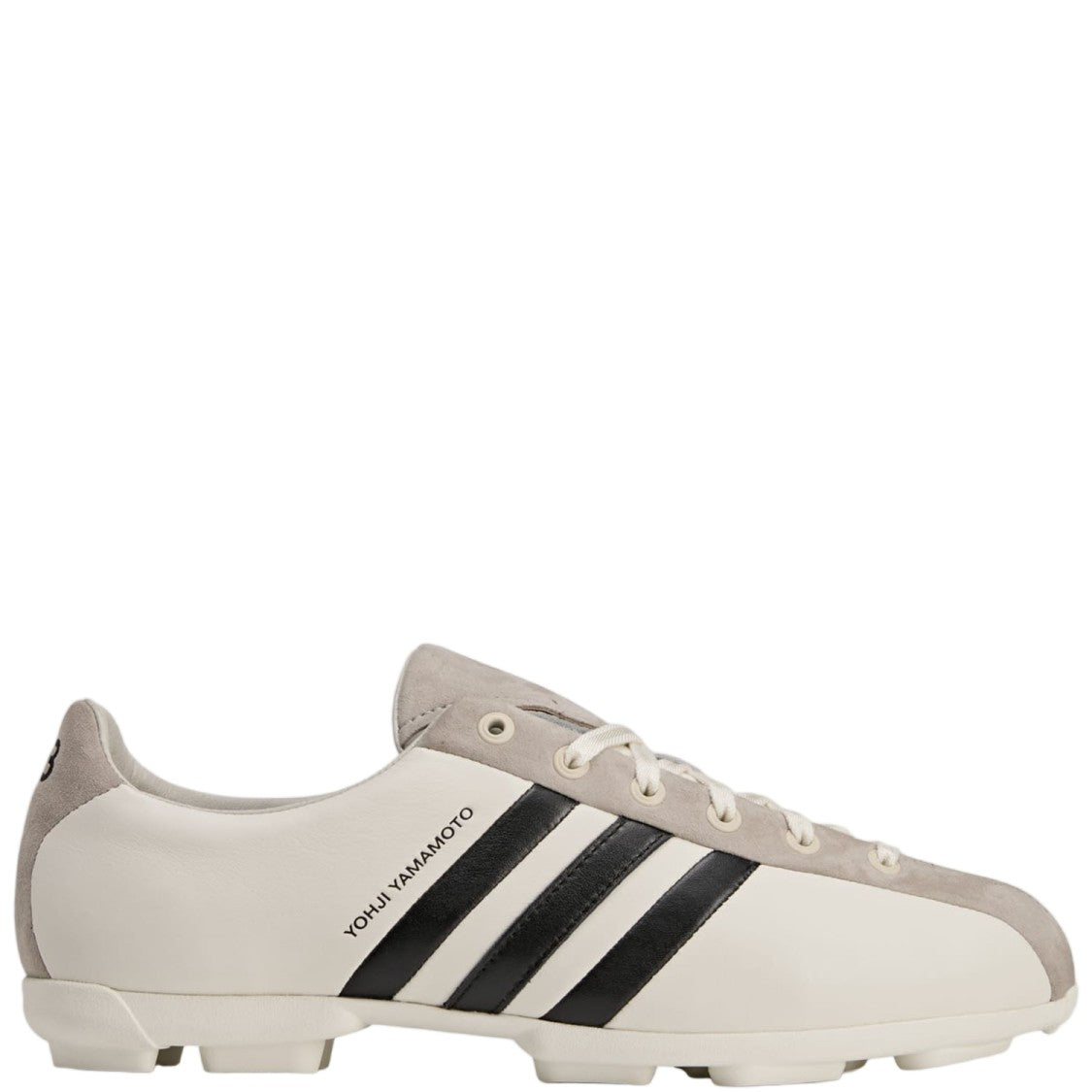 Y-3 Low-Profile Leather And Suede Sneakers